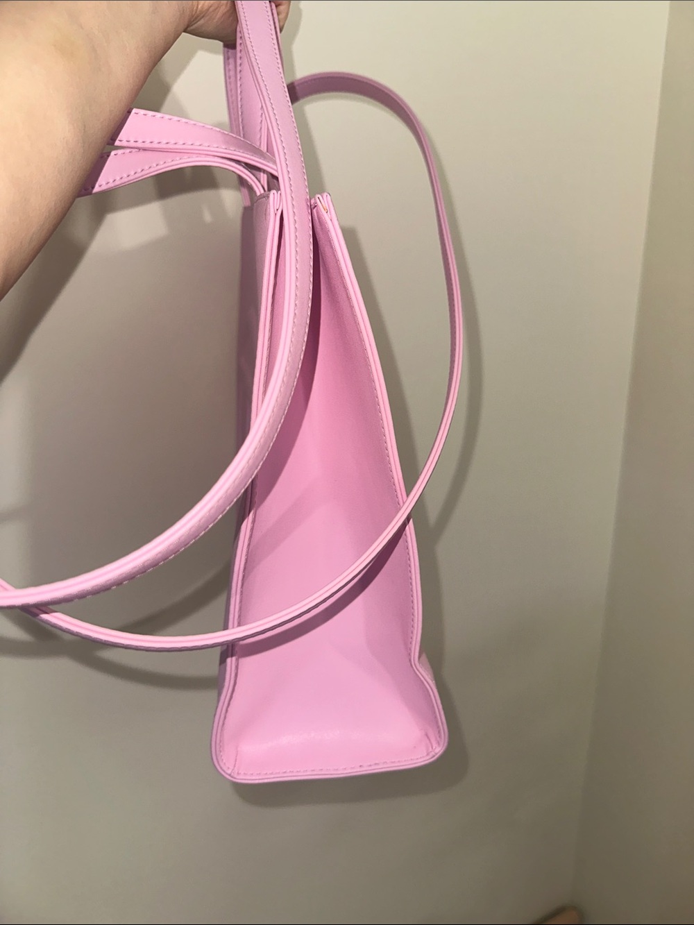 Telfar Bubblegum Pink Medium Shopping Bag Tote - Picture 7 of 8